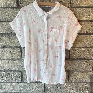 By Design Flamingo shirt